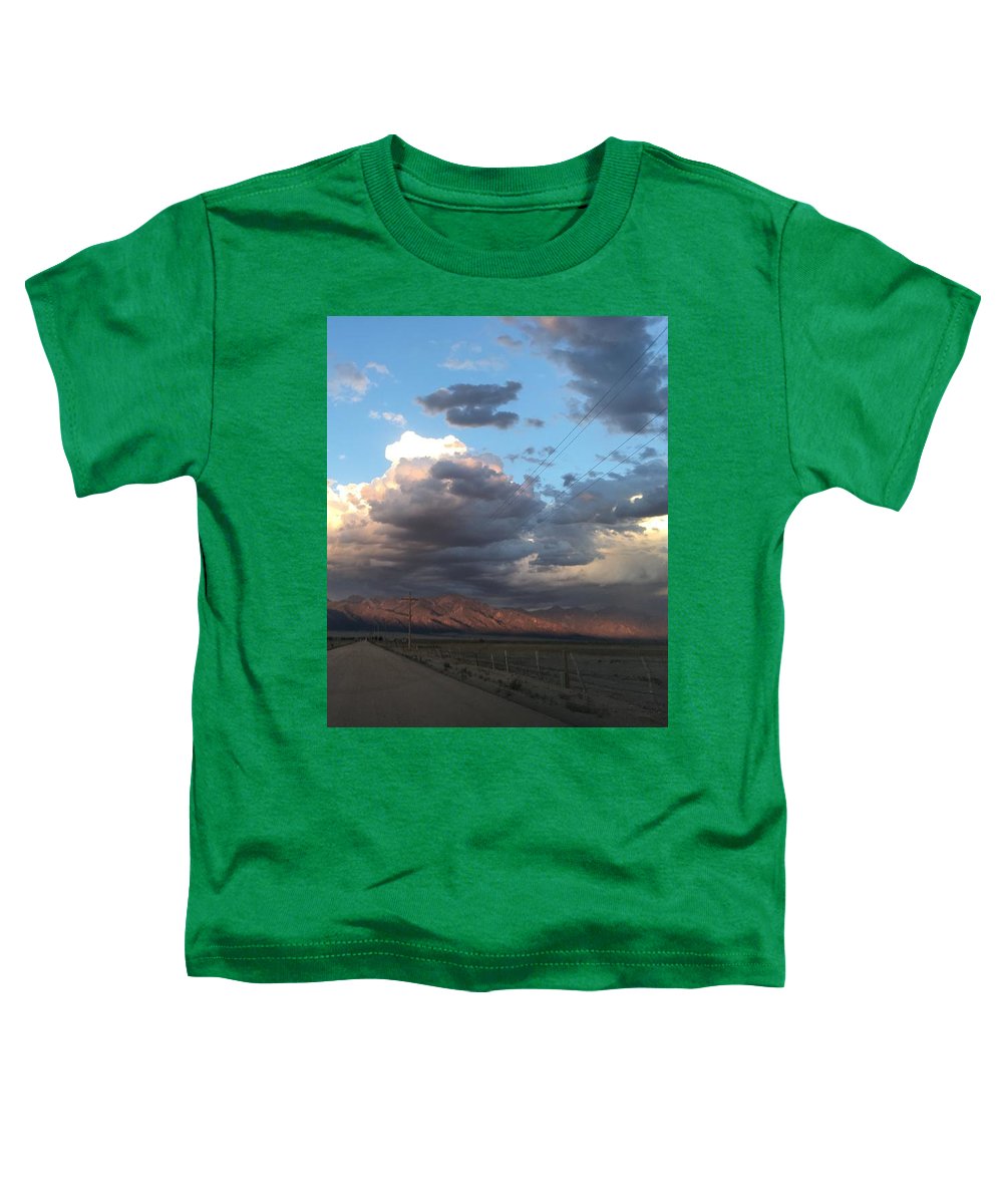 Summer Storm Sunset Crestone - Toddler T-Shirt