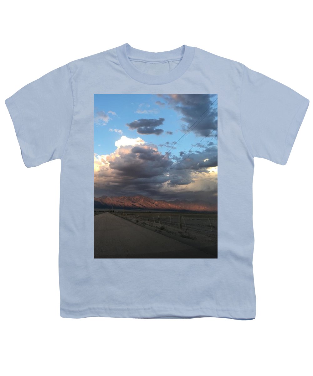 Summer Storm Sunset Crestone - Youth T-Shirt