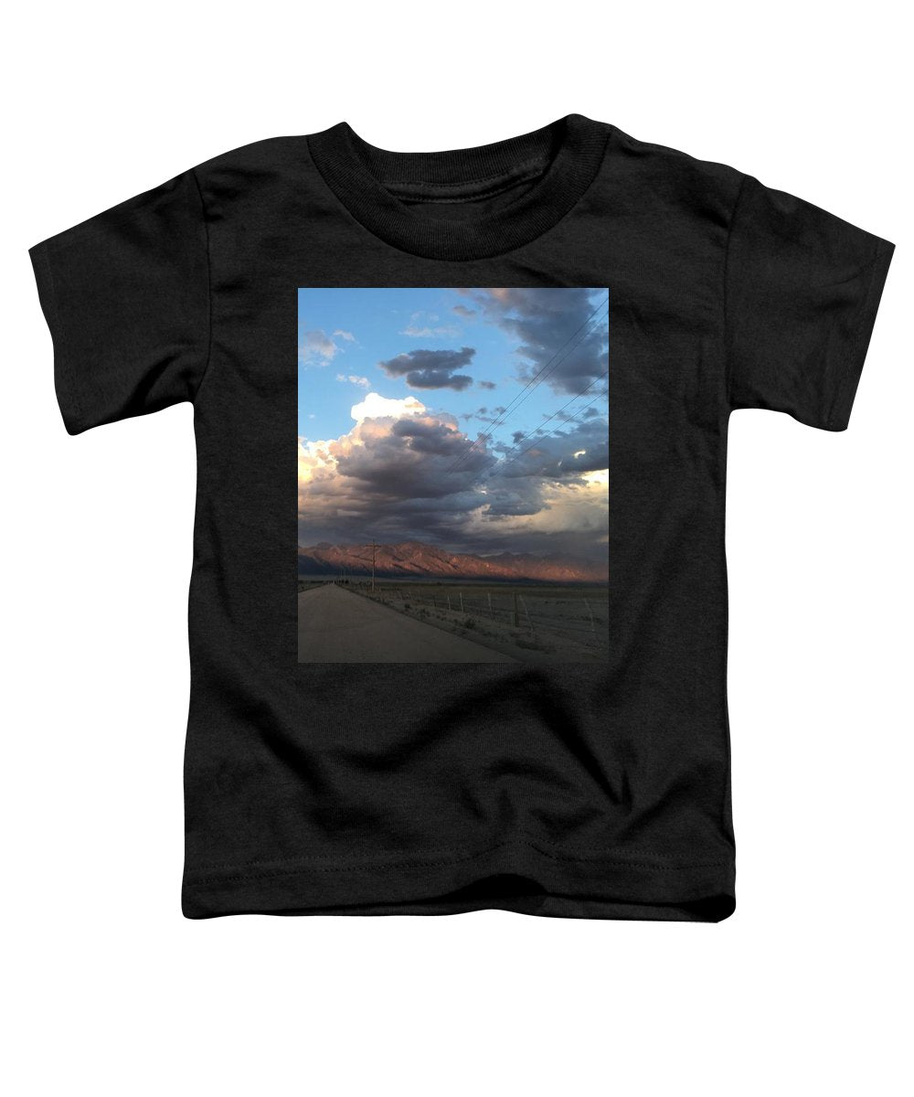 Summer Storm Sunset Crestone - Toddler T-Shirt