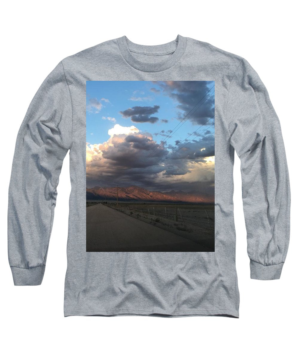 Summer Storm Sunset Crestone - Long Sleeve T-Shirt