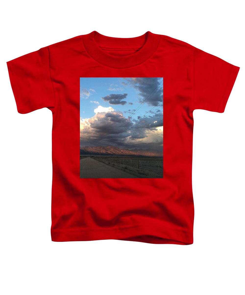 Summer Storm Sunset Crestone - Toddler T-Shirt