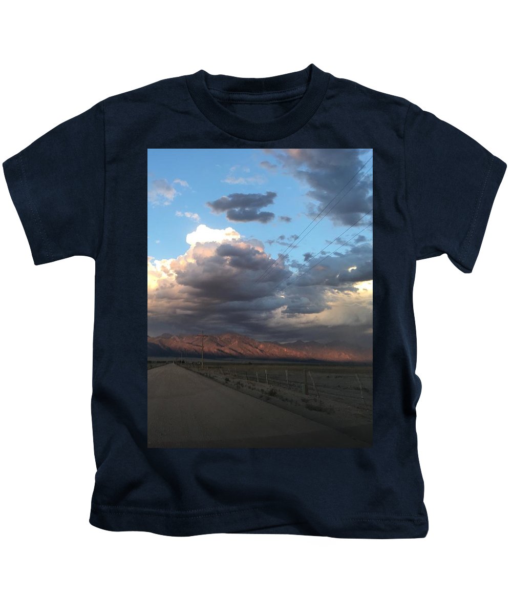 Summer Storm Sunset Crestone - Kids T-Shirt