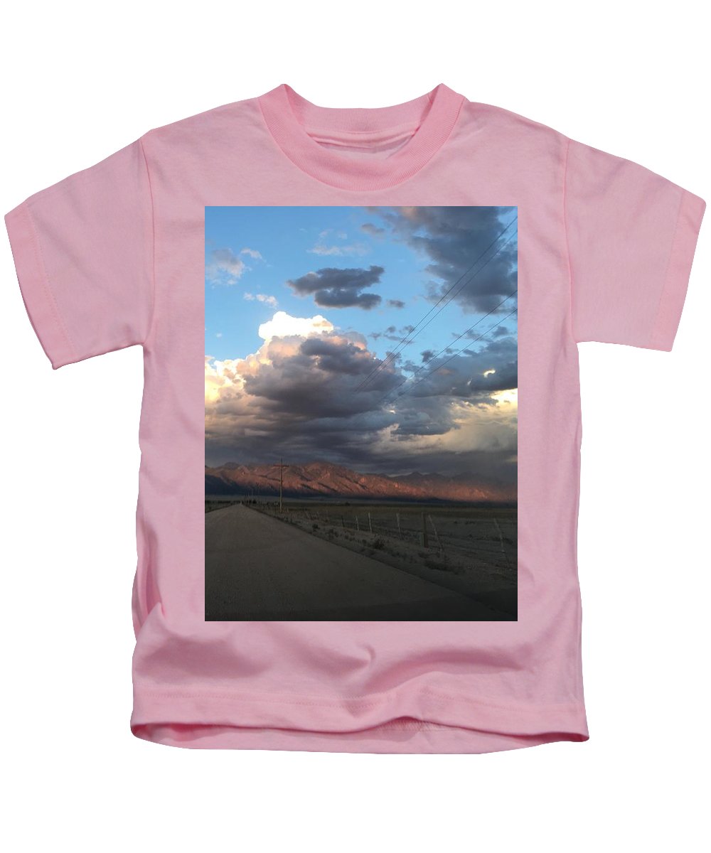 Summer Storm Sunset Crestone - Kids T-Shirt