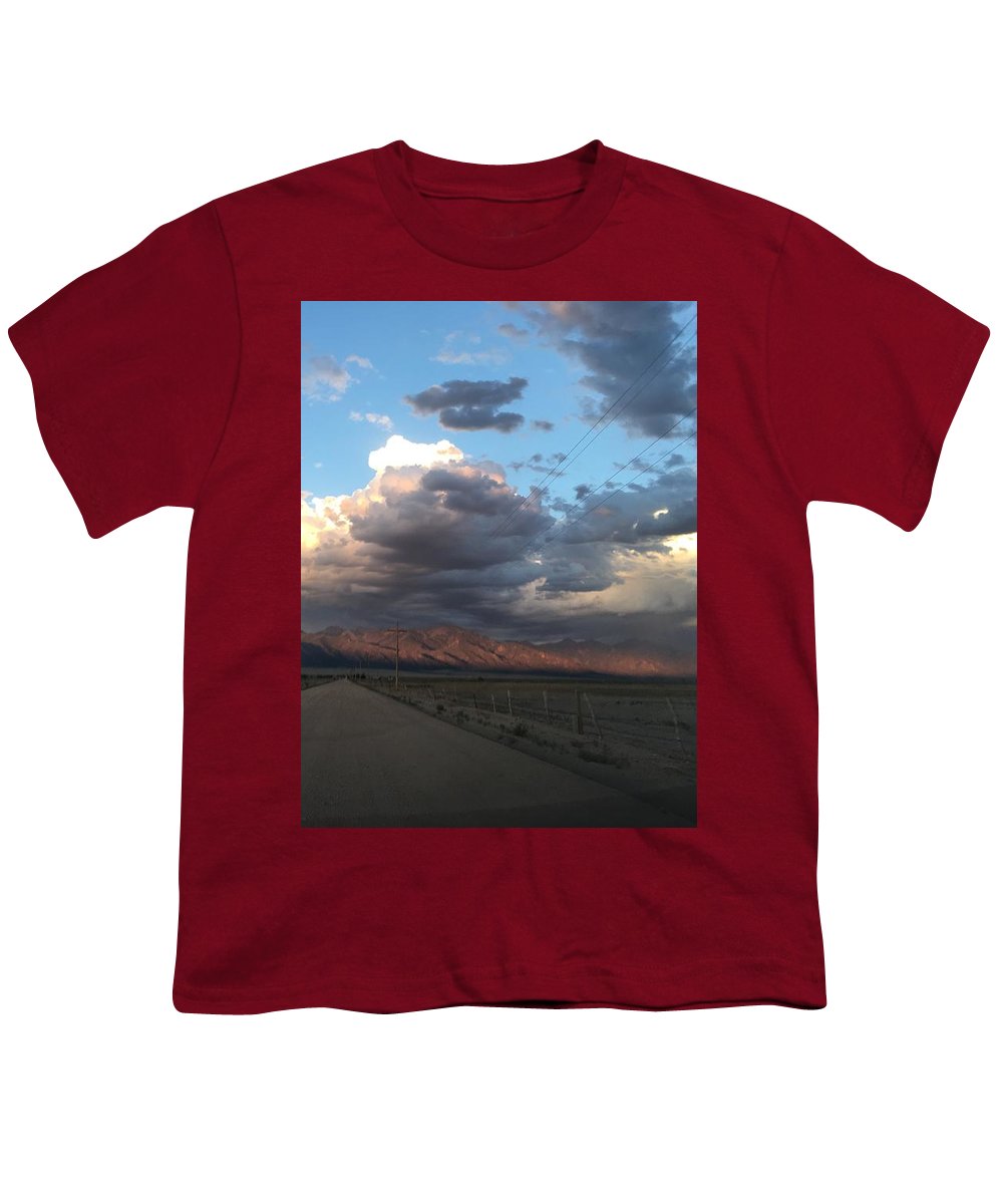 Summer Storm Sunset Crestone - Youth T-Shirt