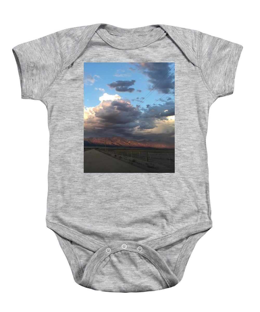 Summer Storm Sunset Crestone - Baby Onesie