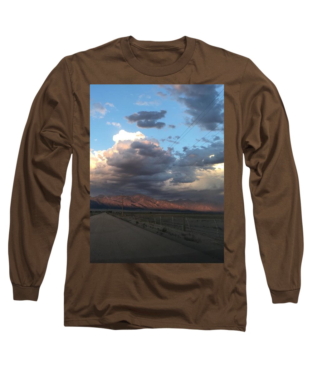 Summer Storm Sunset Crestone - Long Sleeve T-Shirt