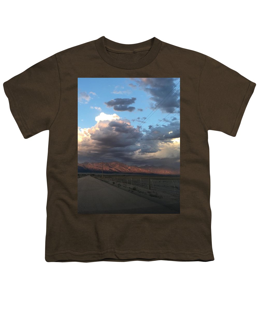 Summer Storm Sunset Crestone - Youth T-Shirt