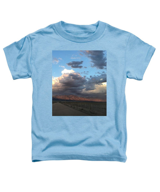 Summer Storm Sunset Crestone - Toddler T-Shirt