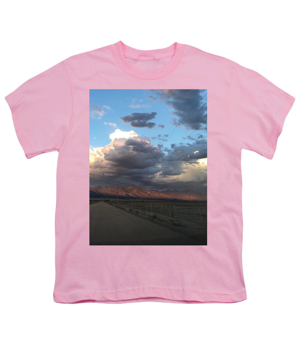 Summer Storm Sunset Crestone - Youth T-Shirt