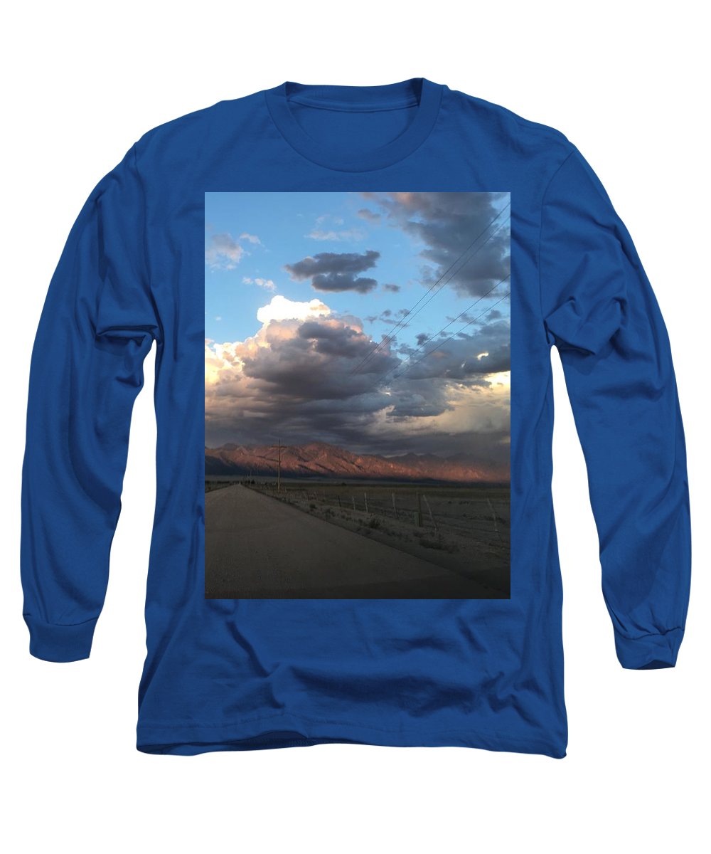 Summer Storm Sunset Crestone - Long Sleeve T-Shirt