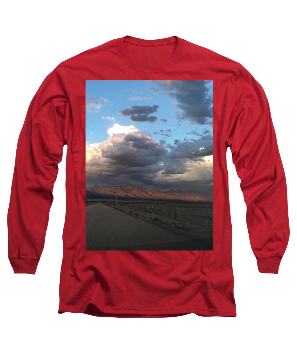 Summer Storm Sunset Crestone - Long Sleeve T-Shirt