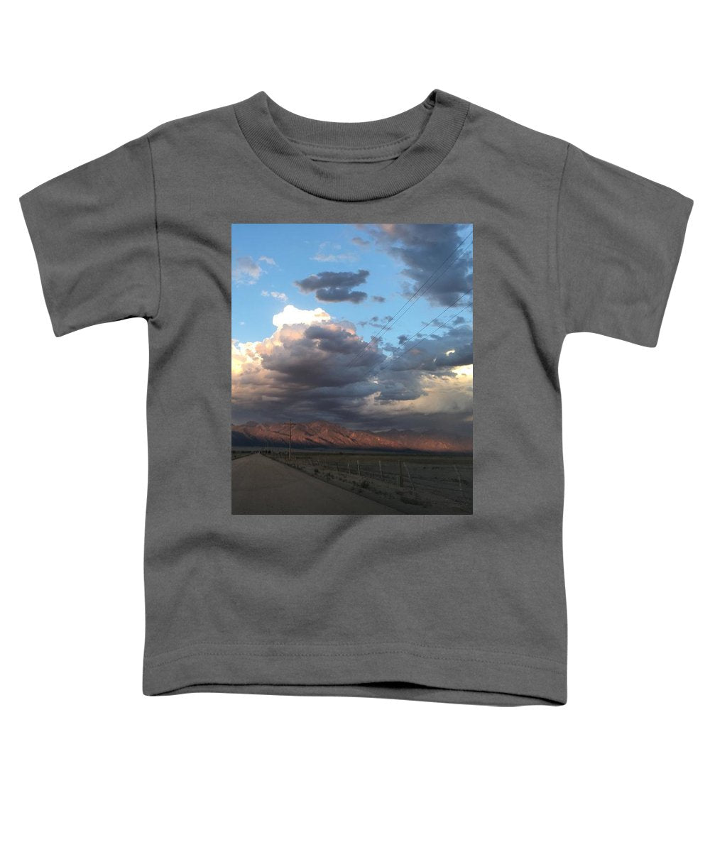 Summer Storm Sunset Crestone - Toddler T-Shirt