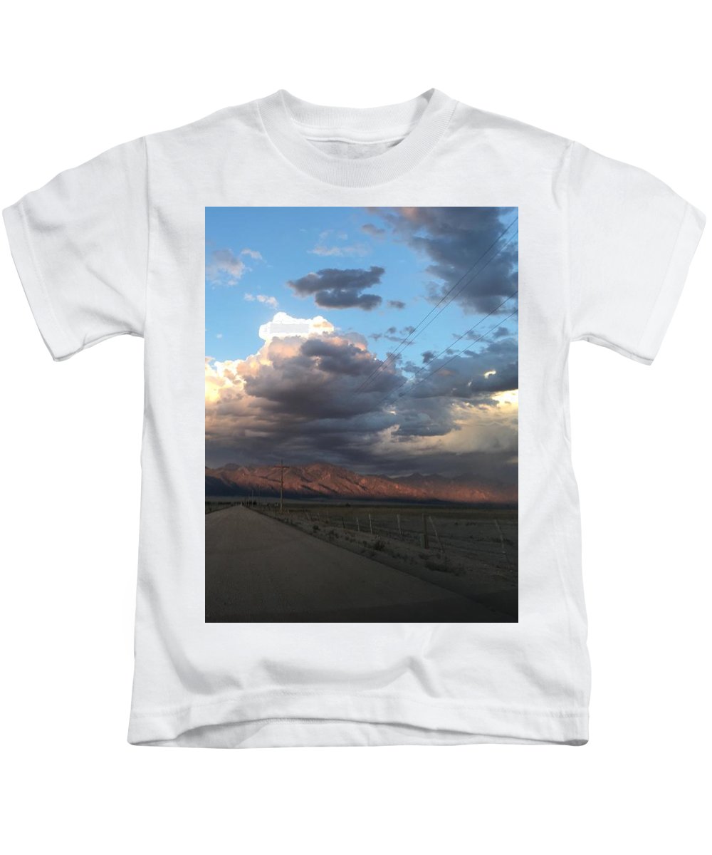 Summer Storm Sunset Crestone - Kids T-Shirt