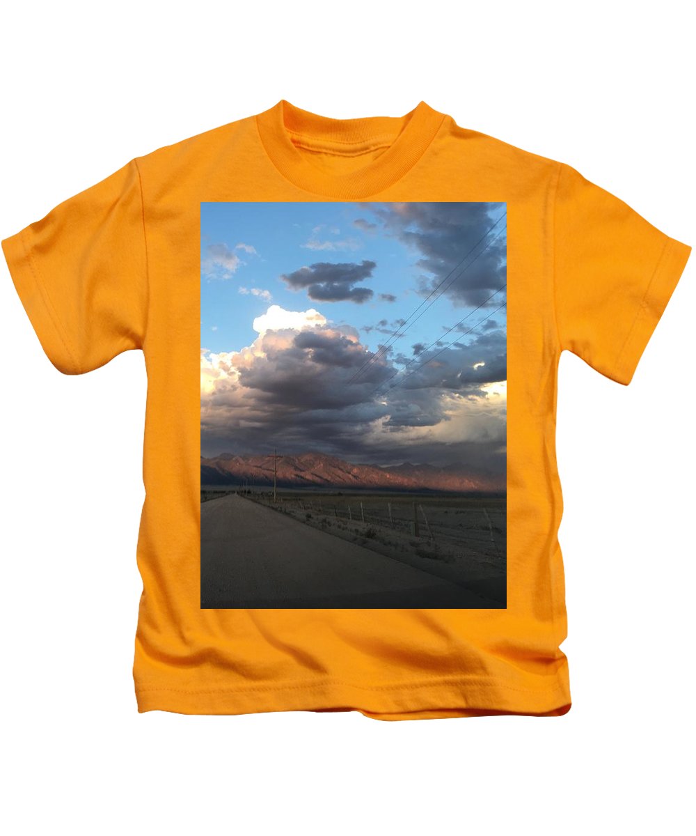 Summer Storm Sunset Crestone - Kids T-Shirt