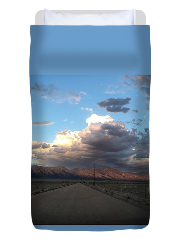 Summer Storm Sunset Crestone - Duvet Cover