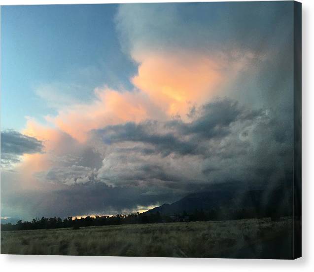 Beautiful Summer Storms Crestone - Canvas Print