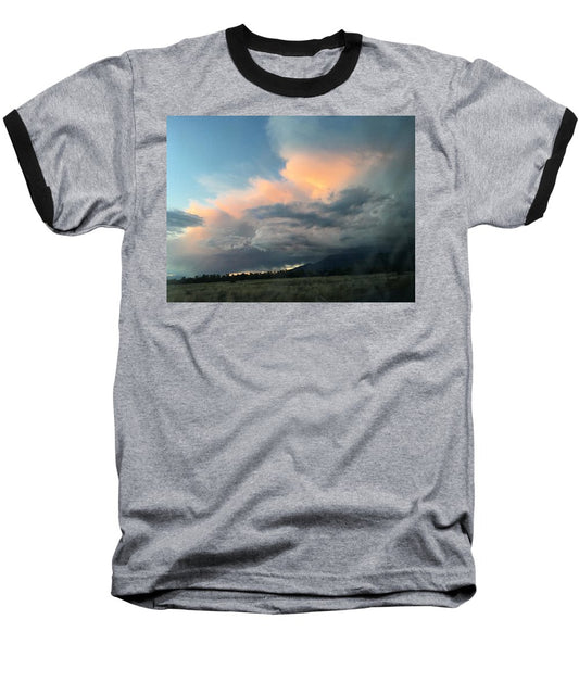 Beautiful Summer Storms Crestone - Baseball T-Shirt