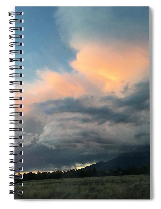 Beautiful Summer Storms Crestone - Spiral Notebook