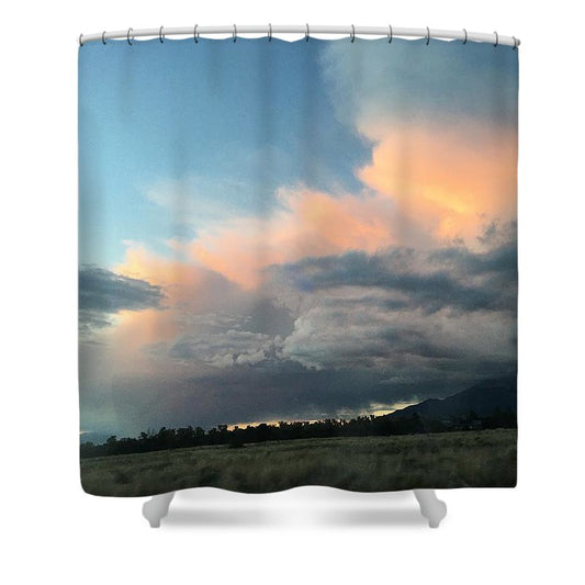 Beautiful Summer Storms Crestone - Shower Curtain