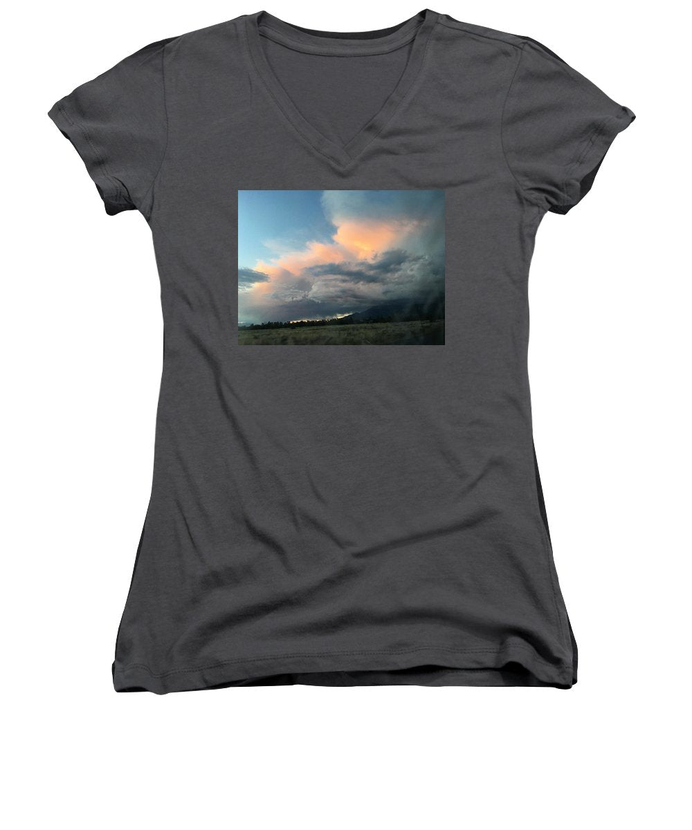 Beautiful Summer Storms Crestone - Women's V-Neck