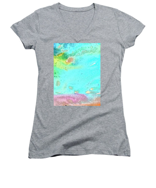 Tropical Water Movement - Women's V-Neck