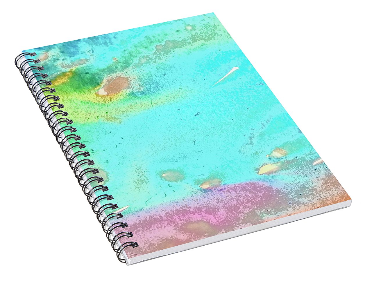 Tropical Water Movement - Spiral Notebook