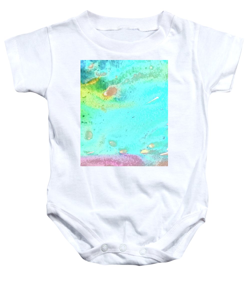 Tropical Water Movement - Baby Onesie