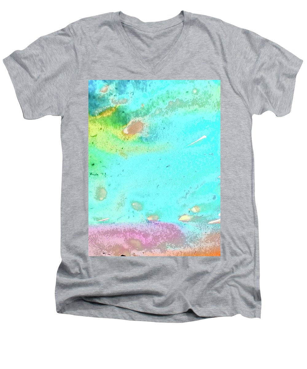 Tropical Water Movement - Men's V-Neck T-Shirt