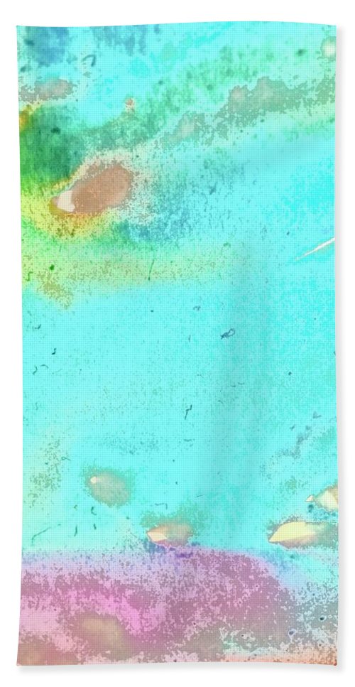 Tropical Water Movement - Beach Towel