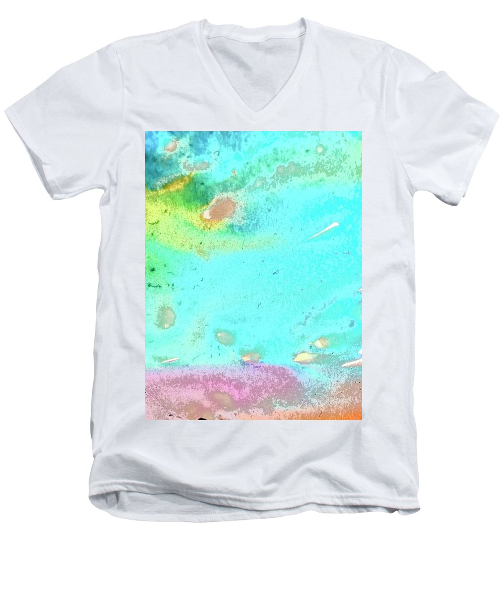 Tropical Water Movement - Men's V-Neck T-Shirt