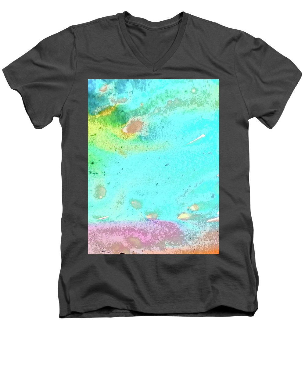 Tropical Water Movement - Men's V-Neck T-Shirt