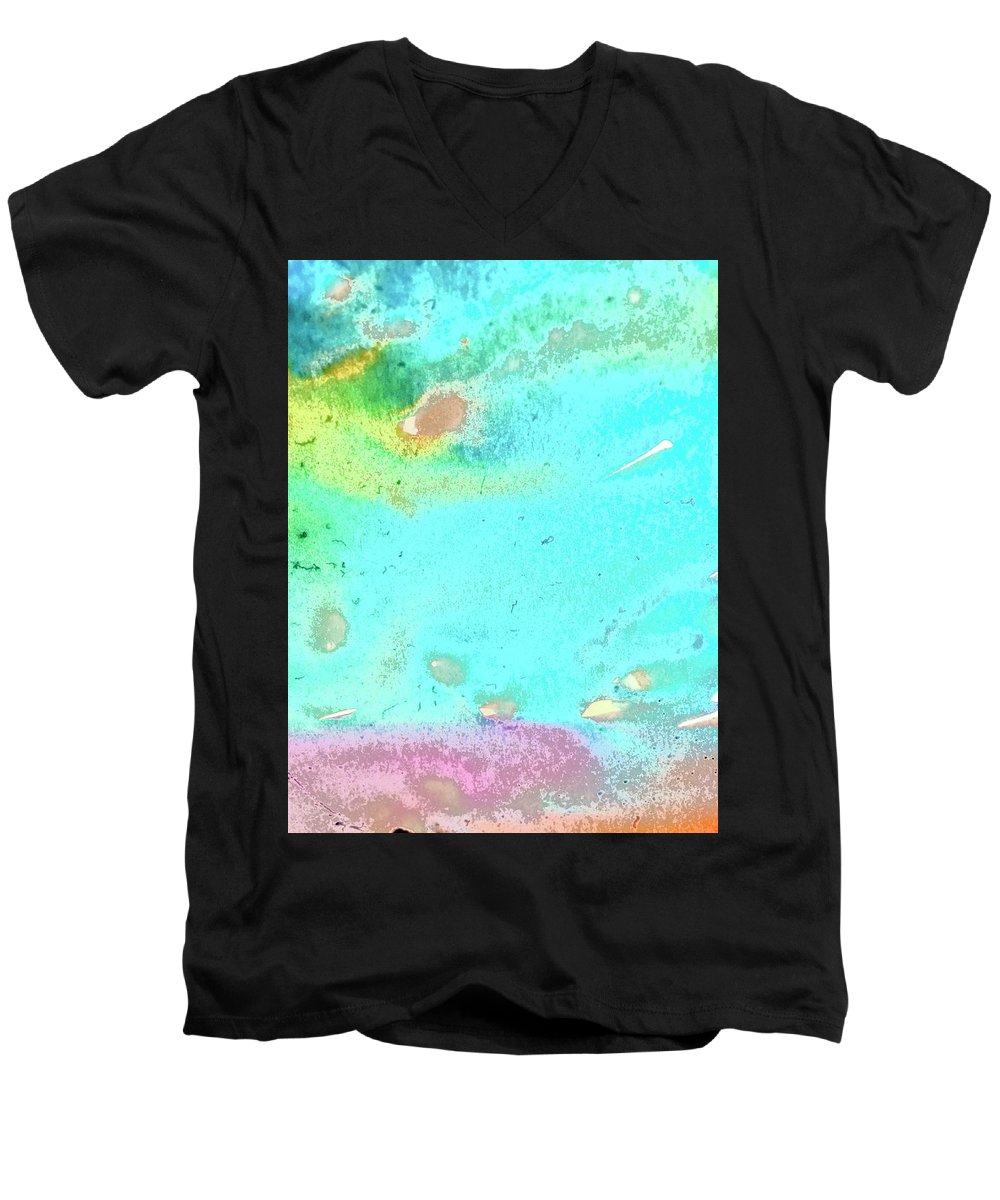 Tropical Water Movement - Men's V-Neck T-Shirt