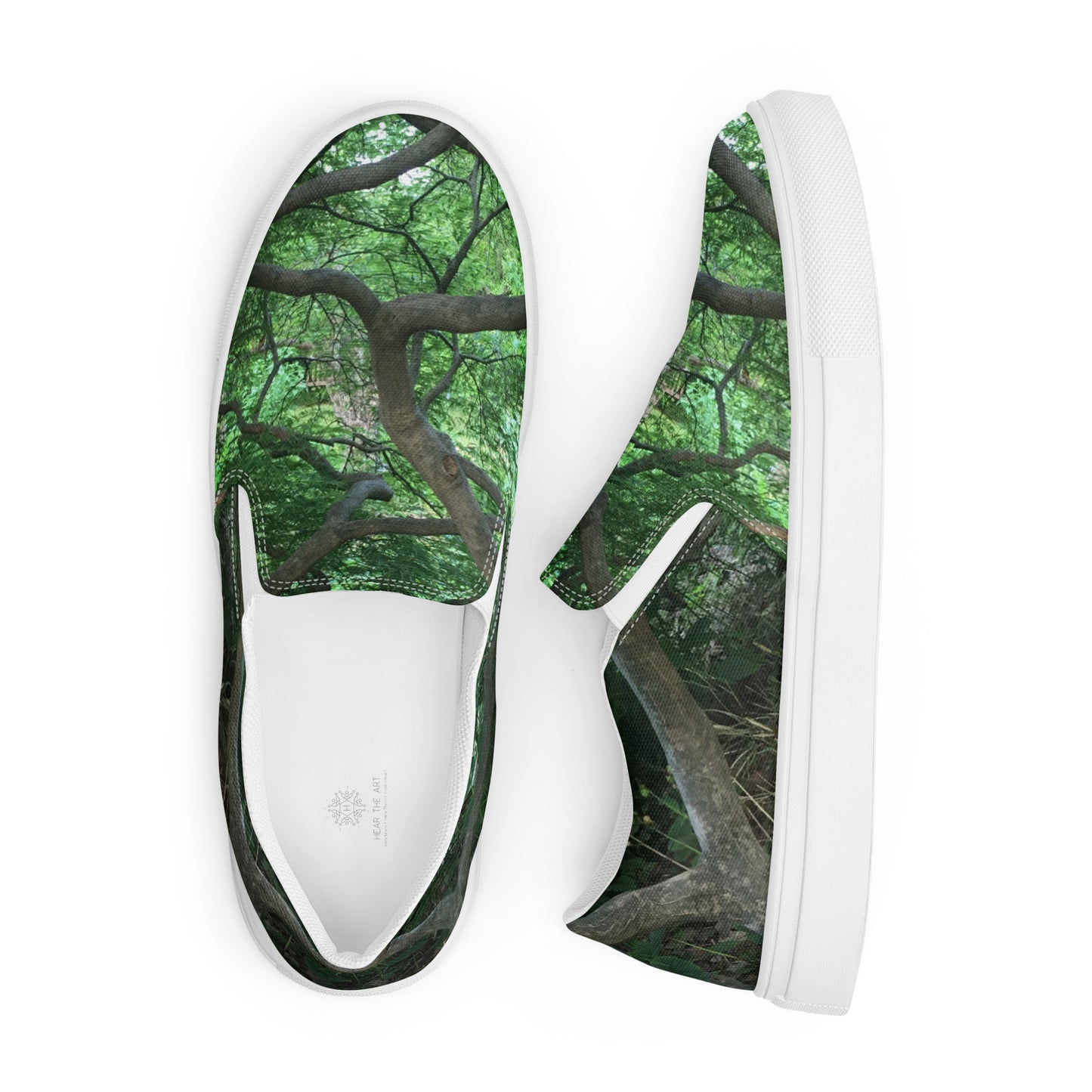 WOMEN'S SLIP-ON CANVAS SHOES : JAPANESE MAPLE